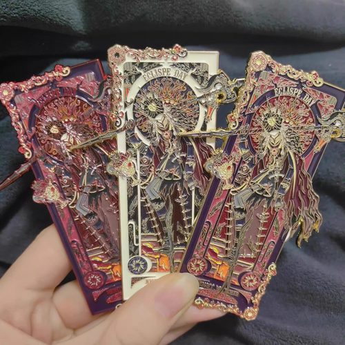 小红书同款渔女伊塔金属书签挂件