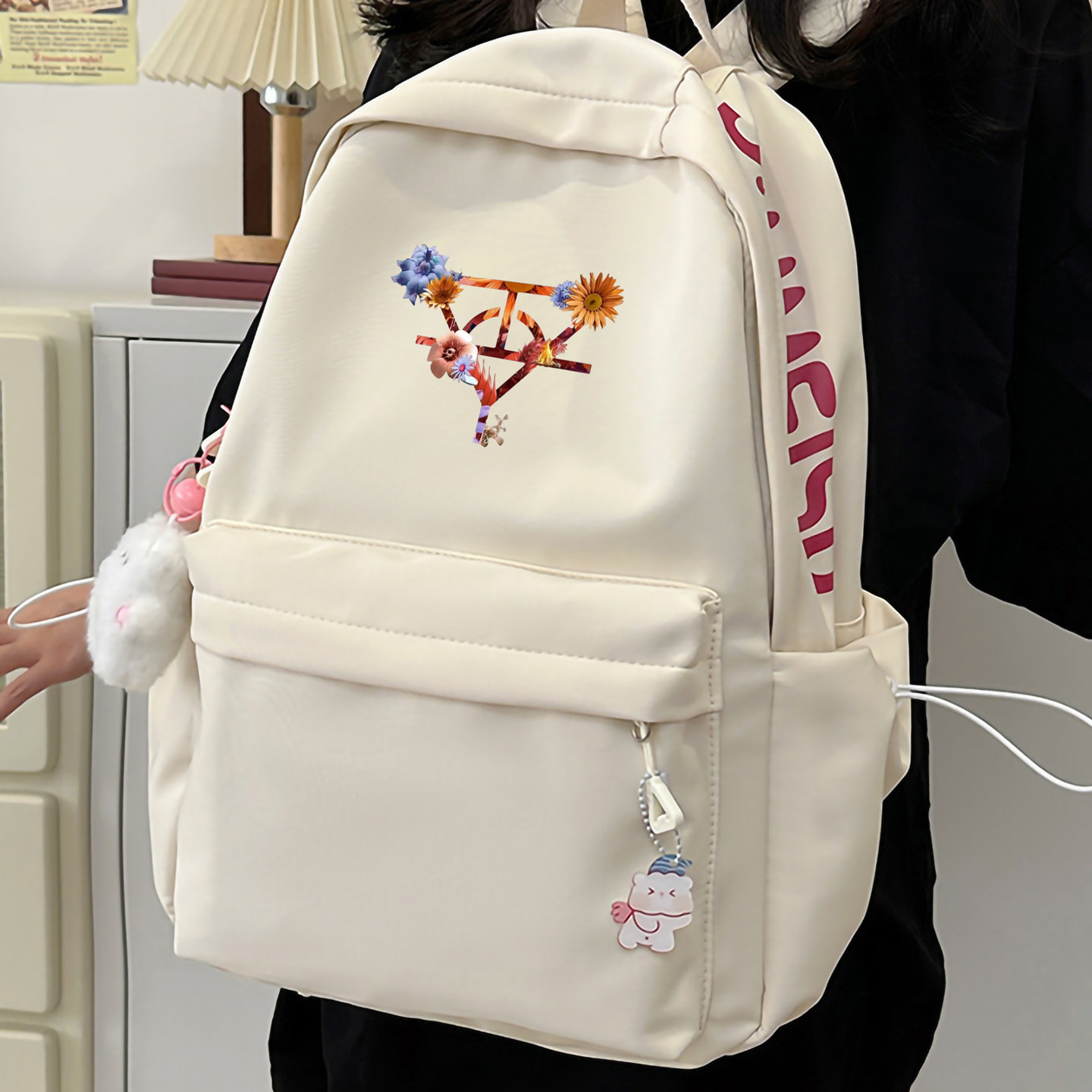 华晨宇花花周边火星演唱会火星人应援双肩书包登山背包学生出游包