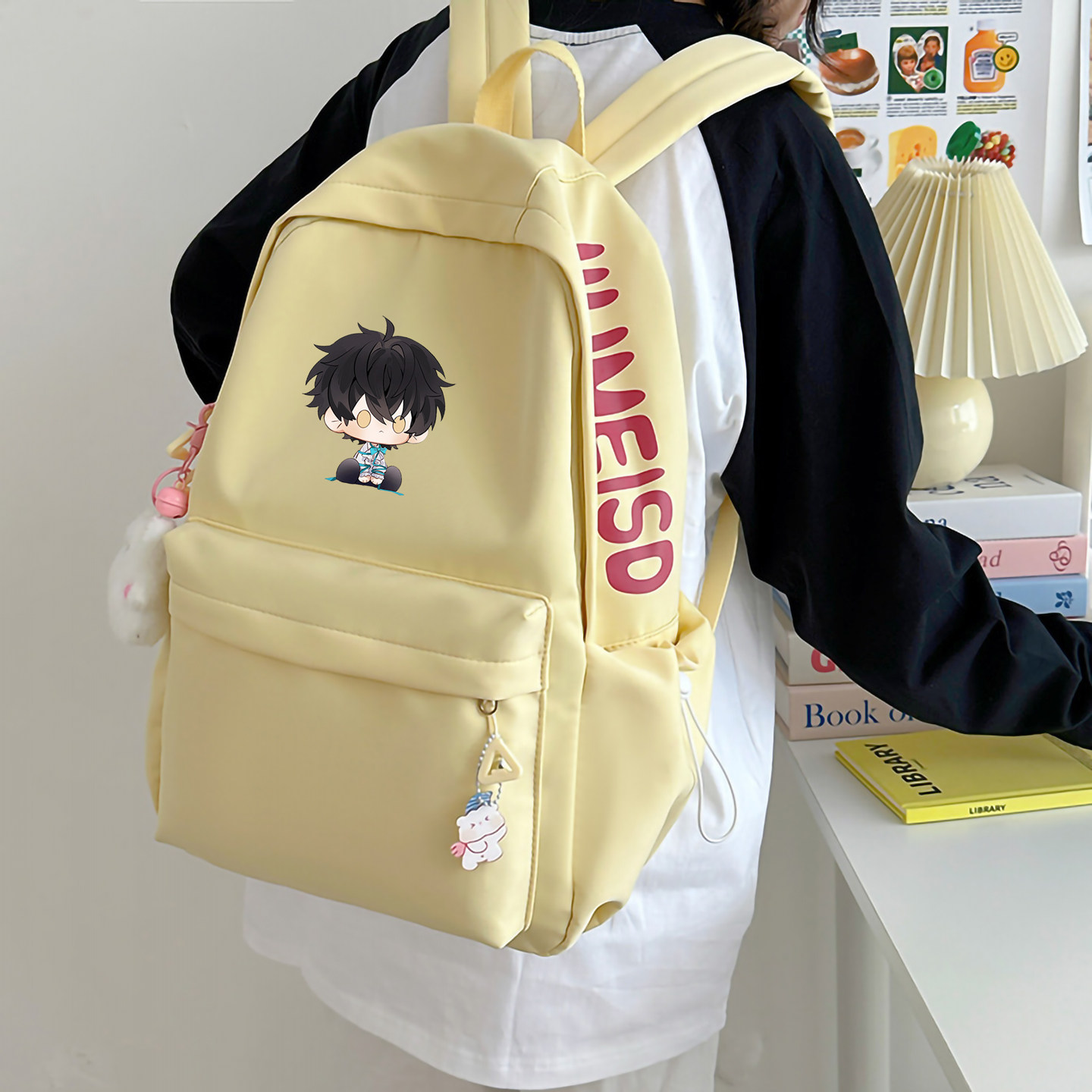 路明非龙族书包中小学生双肩包轻便百搭大容量通勤背包户外旅行包