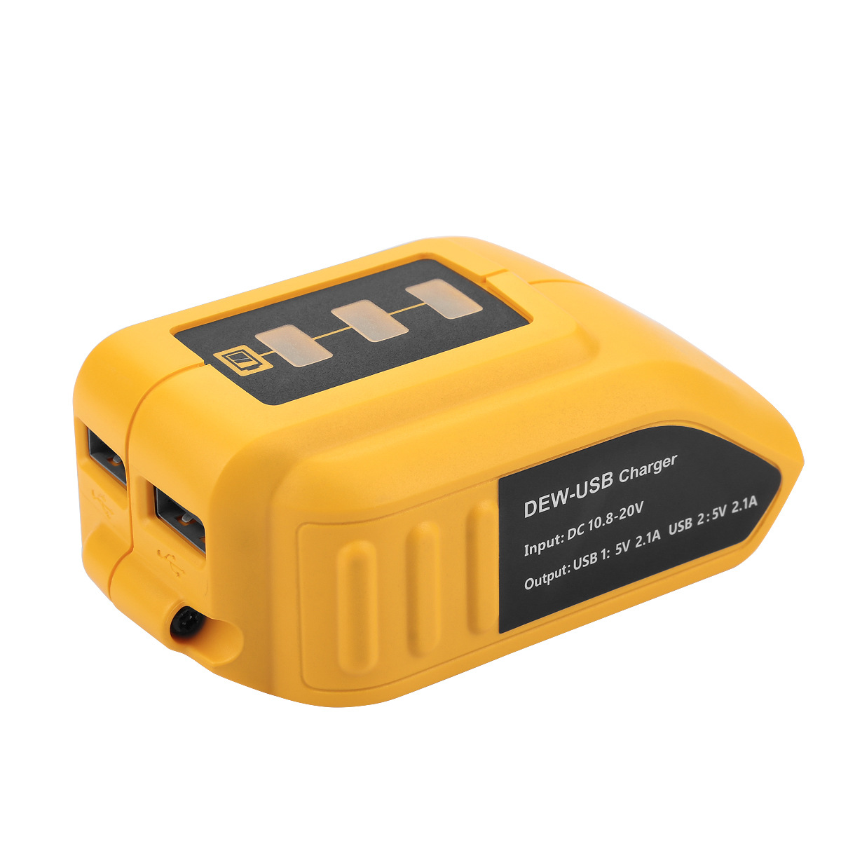 全新替代德伟dewa 10.8V-18V锂电池转USB电动工具电池转换器厂家