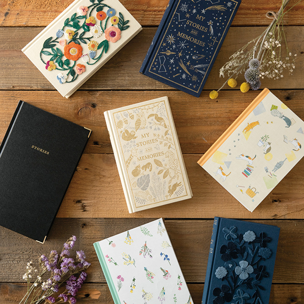 壹木midori五年刺绣日记米白色