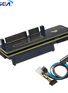 SATA3.0转SAS 29PIN硬盘固态SSD扩展卡SATA22PIN转SAS转接卡6Gbps