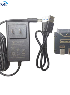 USB转SAS硬盘转接卡USB3.0转SAS 29PIN电脑3.5/2.5寸硬盘 免驱动