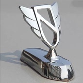 别克君威 汽车车头金属立标车标贴 机盖标 老君威前标志 前立标