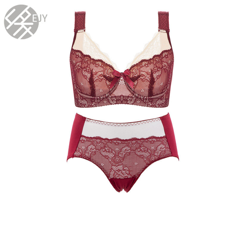 一家缘大码文胸套装胖mm聚拢调整型全罩杯内衣防下垂大胸显小薄款,女士内衣/男士内衣/家居服,文胸,淘宝优惠券,粉丝福利购,淘宝优惠卷