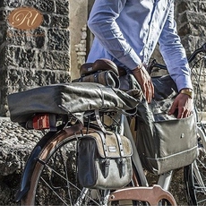 велосипедная сумка 乐炫14924兰特蒙德休闲复古邮差包自行车包骑单肩背包自行车驮包 Roswheel