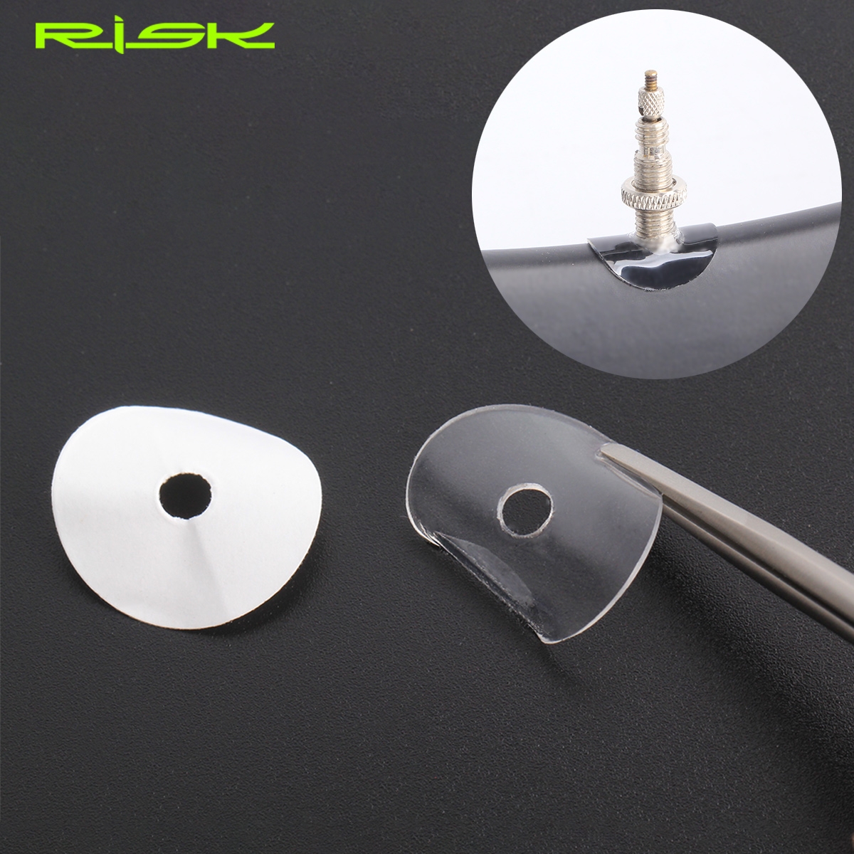 RỦI RO đường núi phương pháp xe đạp miệng vòi phun xăng nhãn dán van lõi nhãn dán miếng đệm dao carbon ống lốp vòi phun xăng cố định nhãn dán tay thắng xe wave yếm xe vision