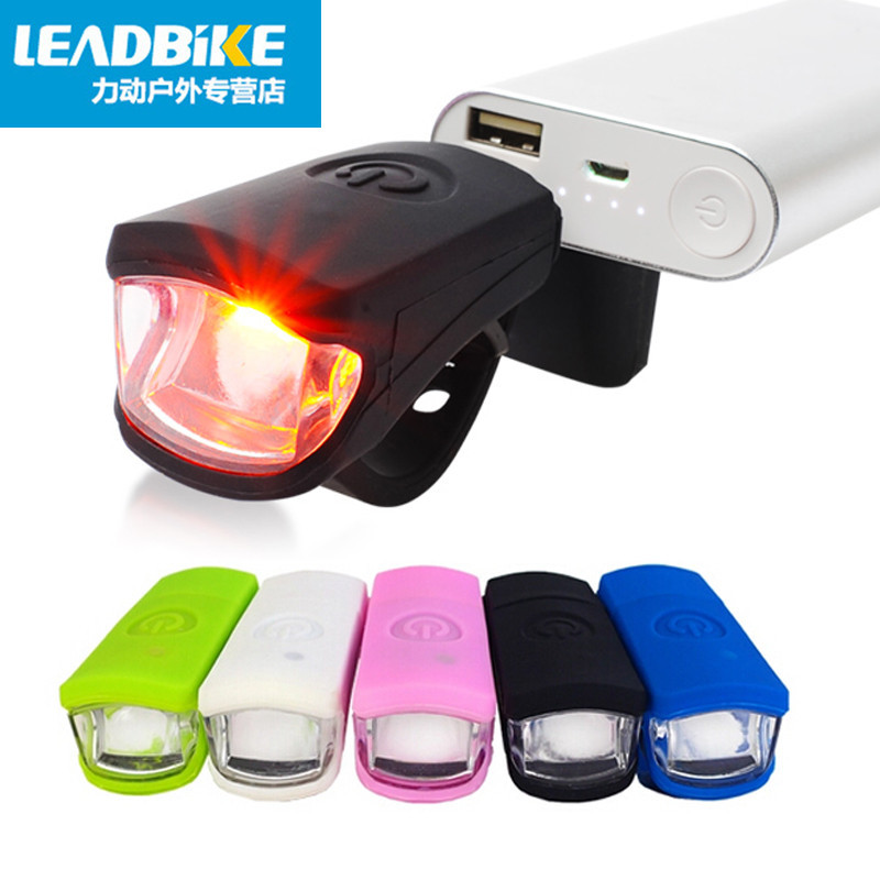 yếm xe máy Đèn xe đạp sạc USB không thấm nước Đèn pha xe đạp leo núi Ánh sáng mạnh đi xe đạp ban đêm Đèn pin phụ kiện và thiết bị xe đạp tay thắng xe máy chân chống giữa xe wave
