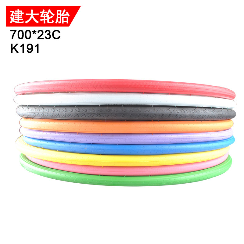 KENDA Jianda dead ruồi Lốp xe đạp đường trường 26 inch Lốp xe đạp khí nén không đặc màu 23C chân chống đứng xe wave cảm biến chân chống xe máy