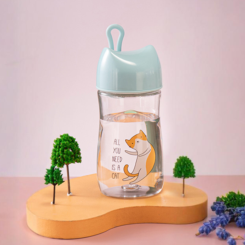 tritan水杯带提手太空杯