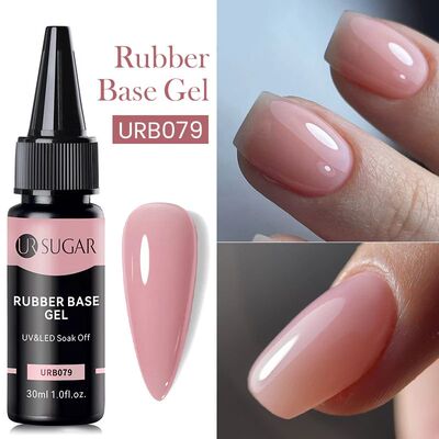 30ml Rubber Base Gel Nail Polish Refill Supplier Nude Jelly