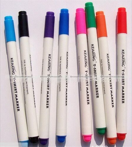 6 Colors T-shirt Textile Marker Permanent Fabric Pen DIY Cra