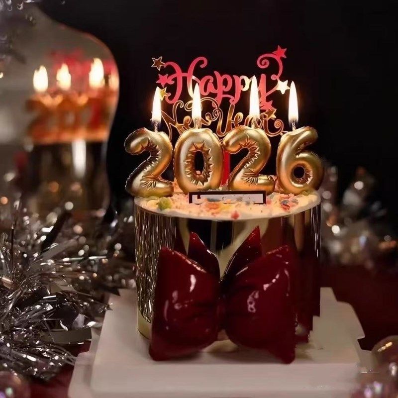 2026马年生日数字蜡烛蛋糕装饰摆件香槟色气球生日蜡烛镀金蜡,节庆用品/礼品,蜡烛,淘宝优惠券,粉丝福利购,淘宝优惠卷