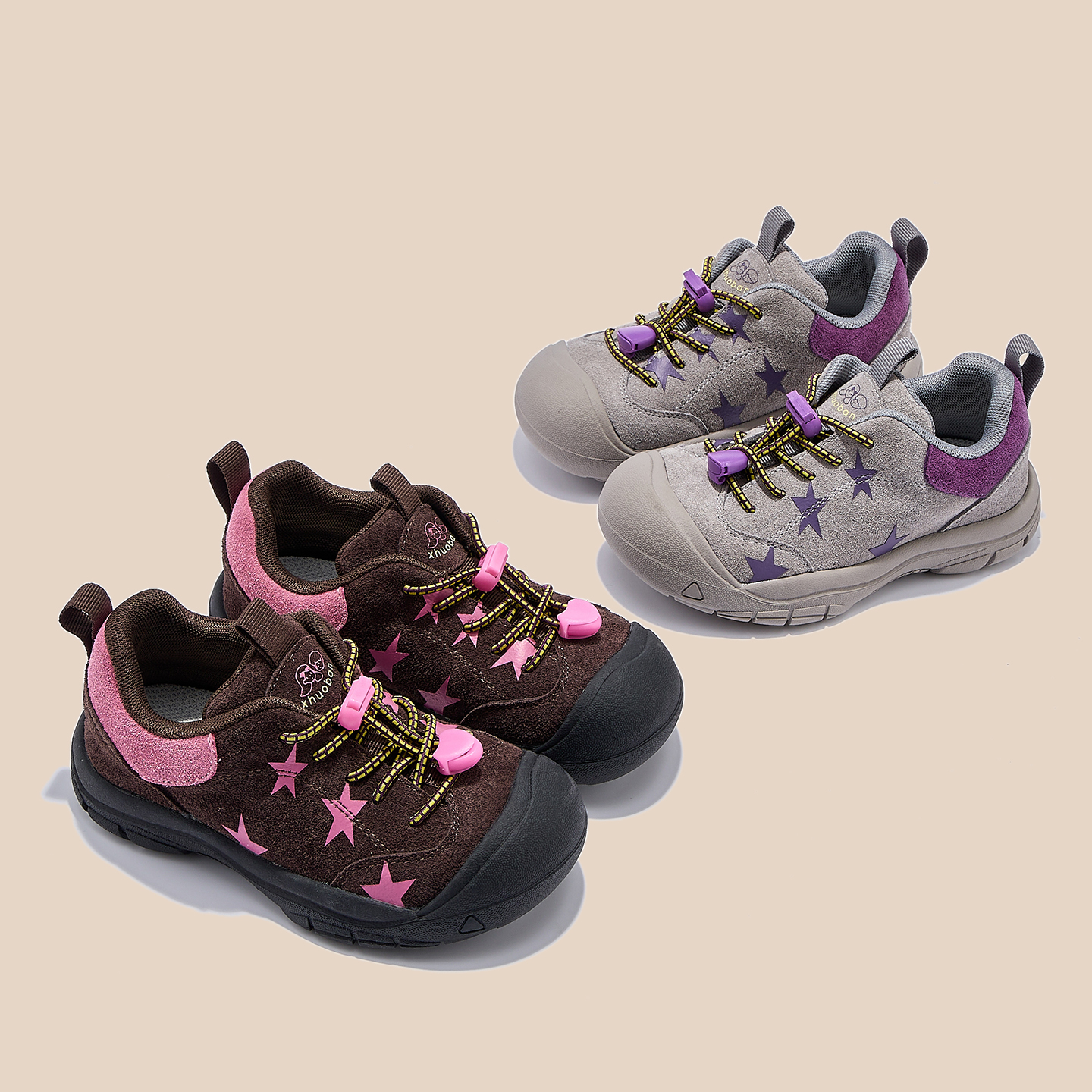 女童鞋子秋冬儿童加绒二棉鞋