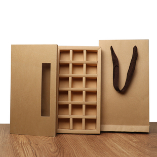 牛皮纸包装盒 红糖黑糖盒子普洱茶龙珠包装盒 古法黑糖包装盒礼盒