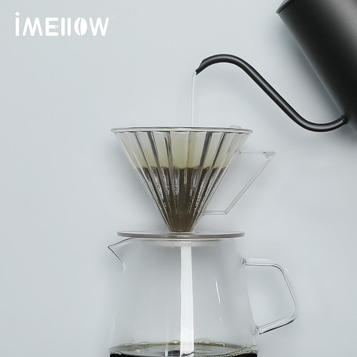 imellow手冲咖啡套装分享壶