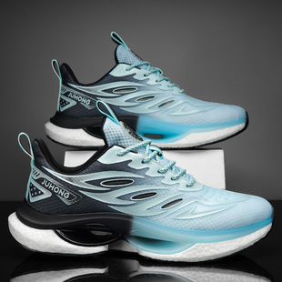 男鞋秋季运动鞋爆米花减震跑步超轻跑鞋潮牌青少年初中学生春秋款