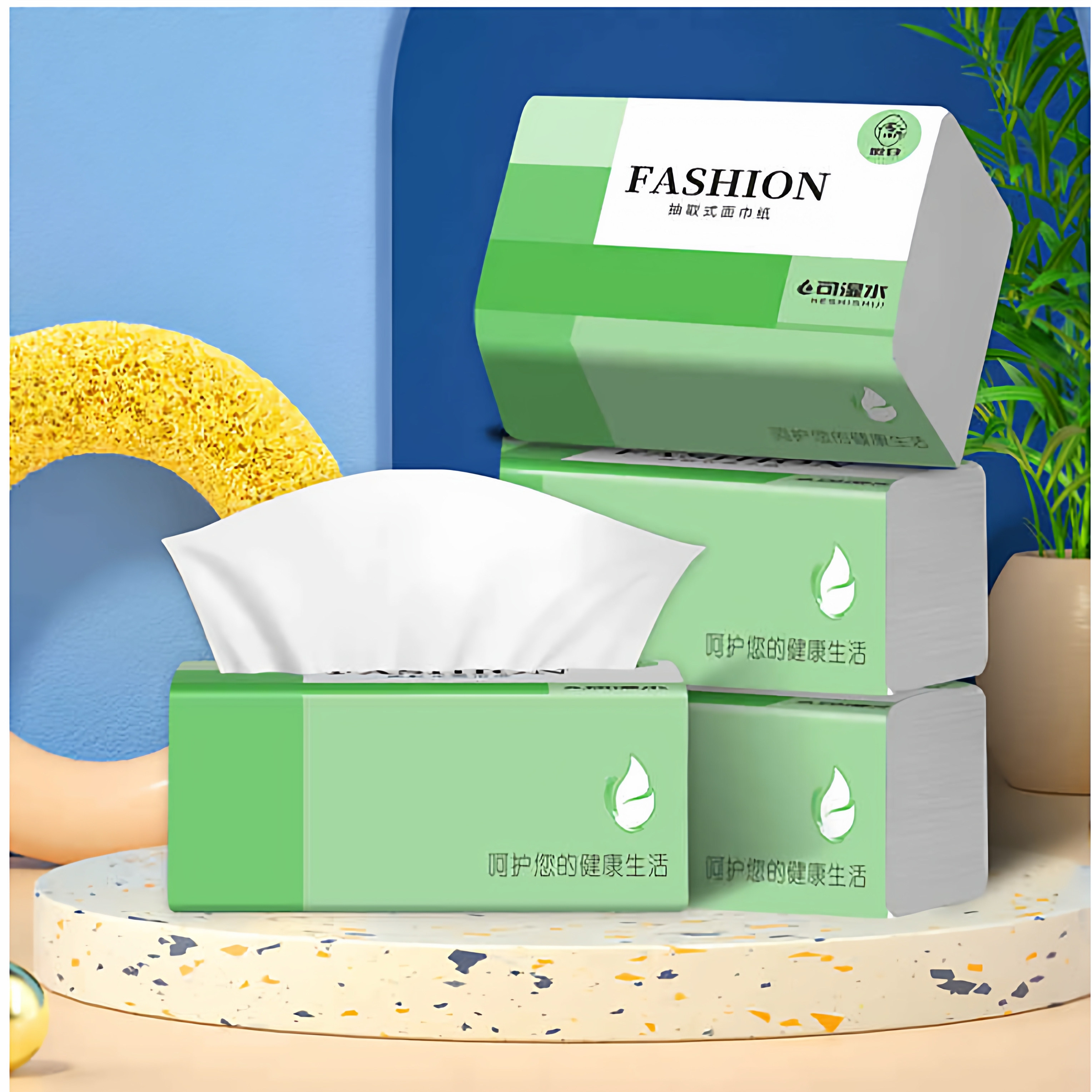 白送8元联系店主有福利 大号抽纸4包一提一人限购1单，特价1.1元