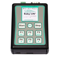 BABY-LIN-3-RCplus LIN和CAN总线模拟设备带彩色显示屏和键盘