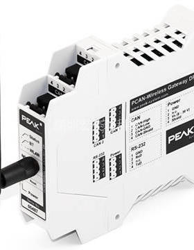 全新德国PEAK CAN转WLAN无线网关，DIN导轨塑料壳 IPEH-004011