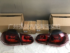 Задние фары 进口大众六代高尔夫尾灯r20原厂尾灯套件