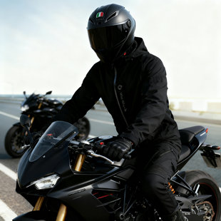 防摔骑行服休闲防水防风透气机车防摔夹克 摩托车四季 Winx Wheels