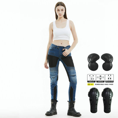 VOLERO摩托车牛仔裤防摔透气