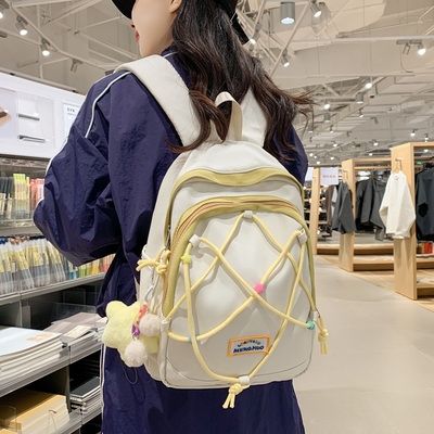 女生大容量双肩包背包