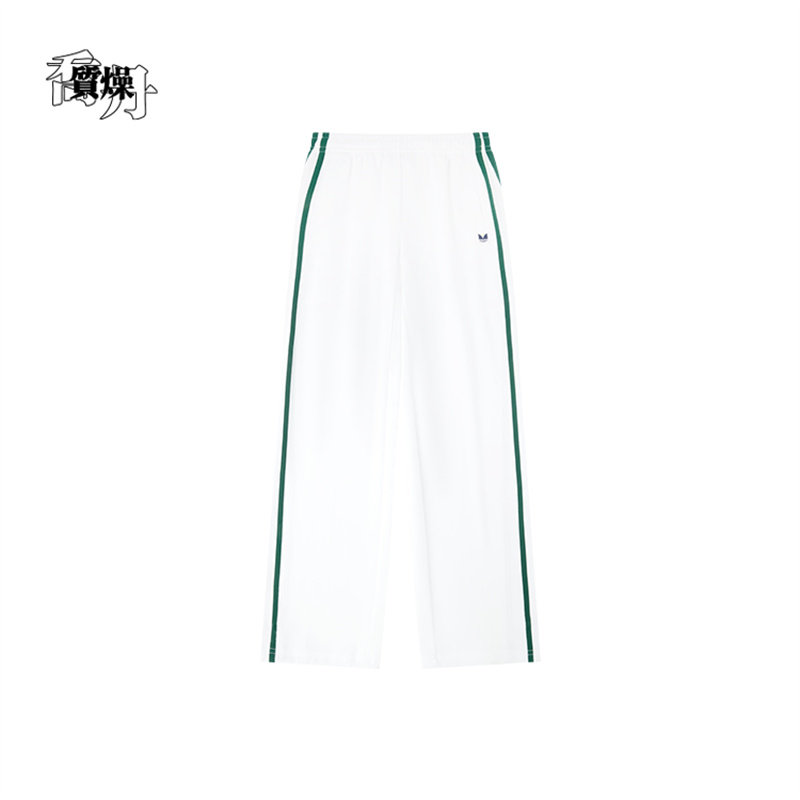 乔丹阔腿裤女款2025夏季新款休闲宽松条纹运动裤女裤QDLKL2252726,运动服/休闲服装,运动长裤,淘宝优惠券,粉丝福利购,淘宝优惠卷