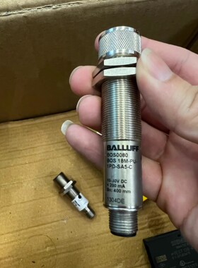 二手拆机巴鲁夫BOS0080传感器BOS 18M-PU-1-PD-SA5-C现货议价