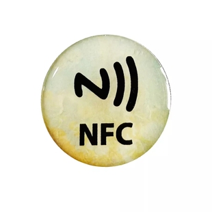 NFC芯片贴音乐墙苹果快捷指令一碰传捷径电子标签纸Ntag213215216