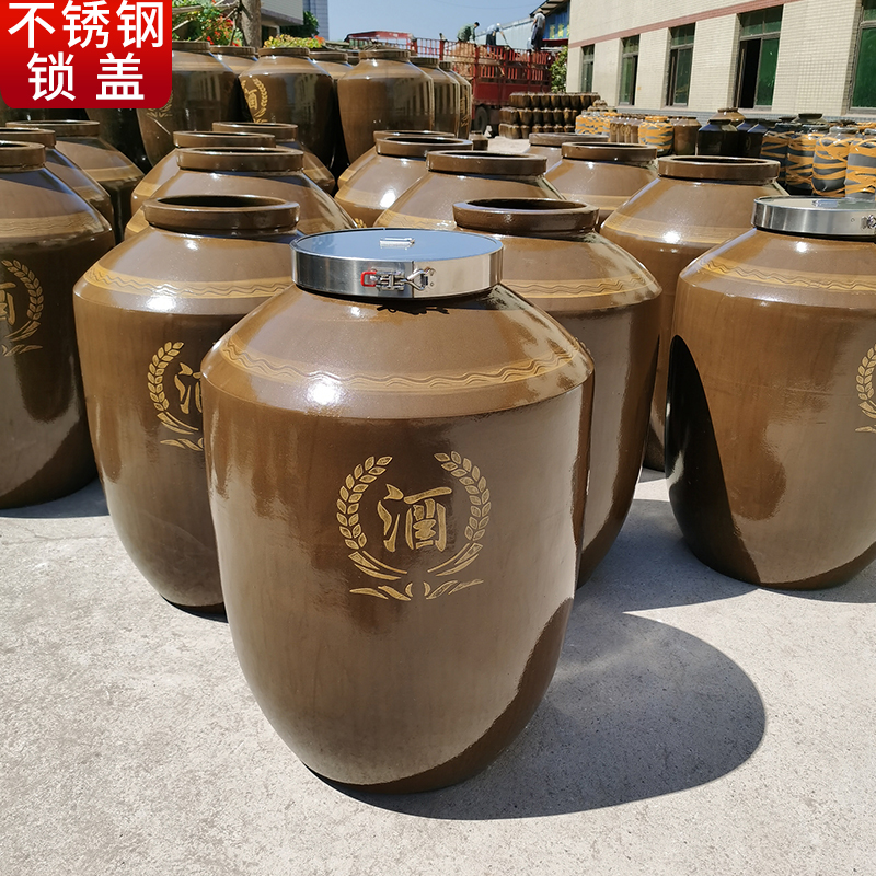 陶瓷不銹鋼蓋密封土陶
