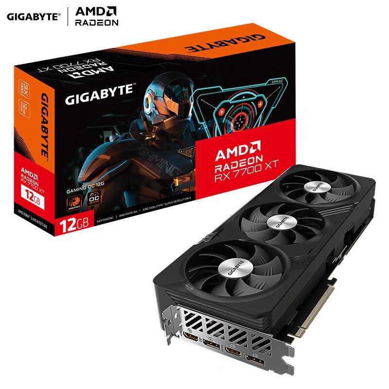 技嘉RX7700XTGAMINGOC12G魔鹰