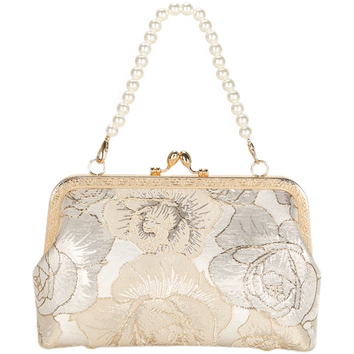 Элегантное ципао из жемчуга, высококачественная сумка через плечо, китайский стиль