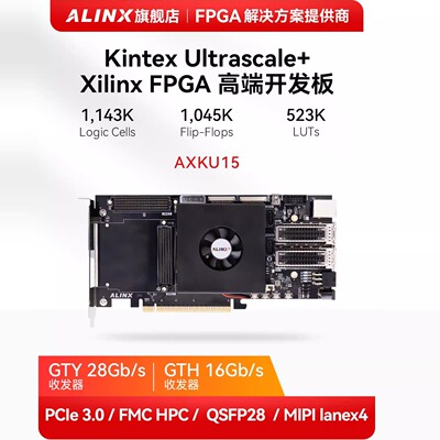 黑金开发板ALINXXCKU15P