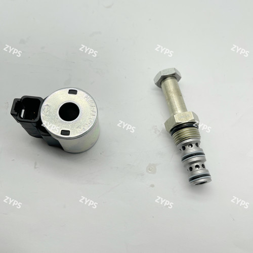 卡特CAT305.5 306 307D 308C行走先导快慢电磁阀线圈阀芯挖机配件