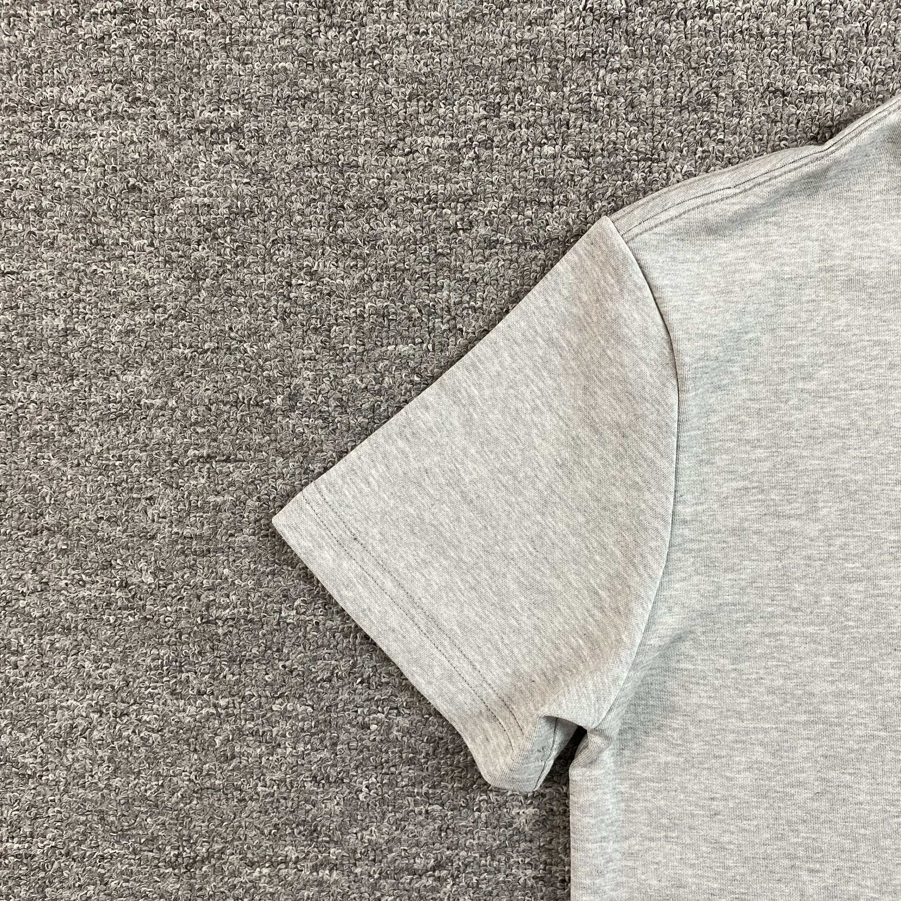 thumbnail for Trendy and Fashionable Letter Hem, Horse Embroidery Logo, Round Neck Short Sleeves