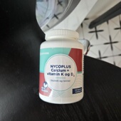 2027年02挪威药房Nycoplus奈科明钙片500mg维生素D3维生素K2吞服