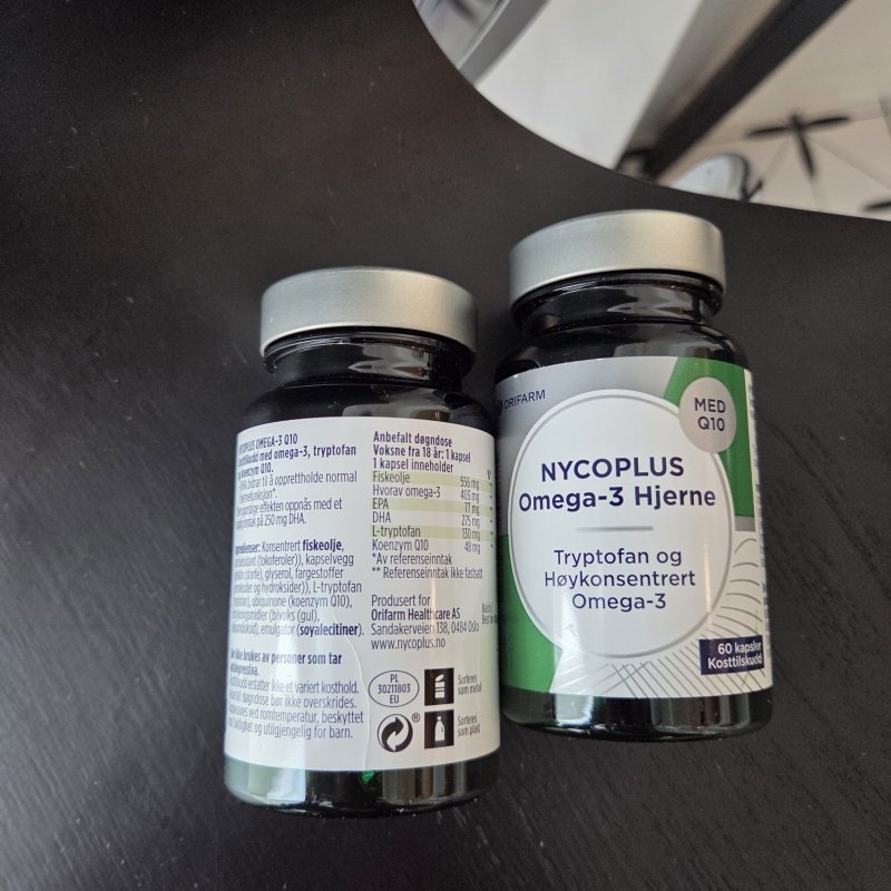 2瓶挪威药房专供Nycoplus奈科明补脑鱼油记忆力DHA辅酶色氨酸60粒,保健食品/膳食营养补充食品,鱼油/深海鱼油,淘宝优惠券,粉丝福利购,淘宝优惠卷