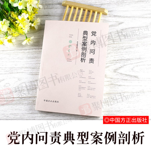 正版 党内问责典型案例剖析 问责条例典型案例党的纪律党纪党规问责法规纪检监察工作书籍党政读物 中国方正出版 9787517407485