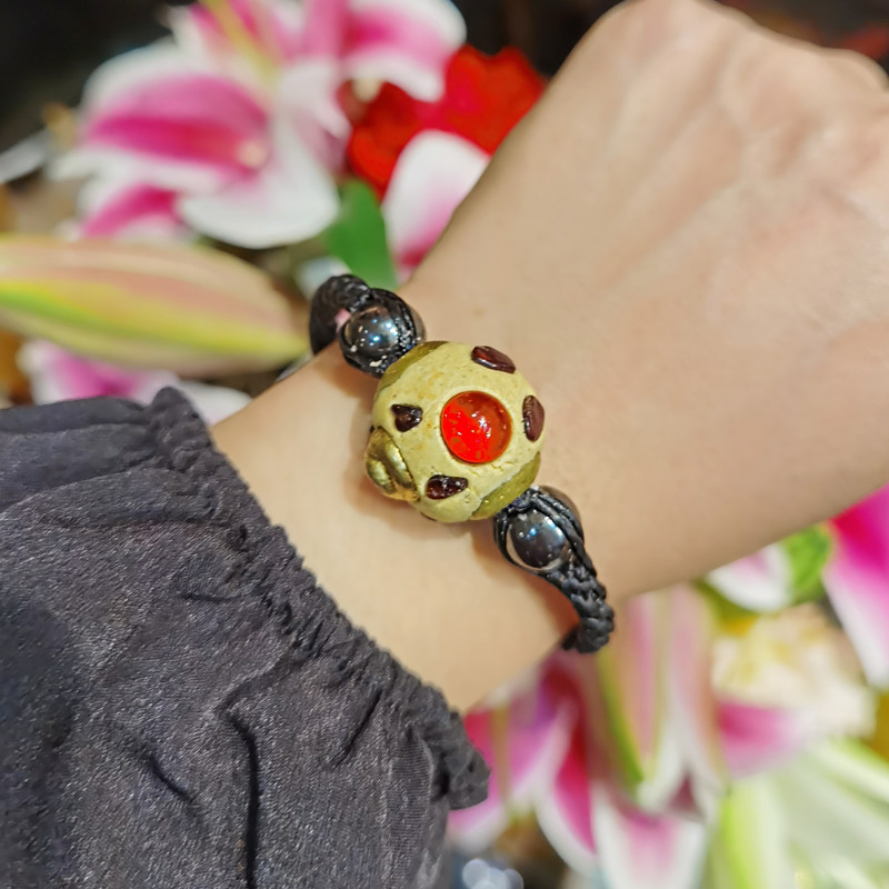 唐唐泰国 龙婆珀编织绳Lek Lai手链