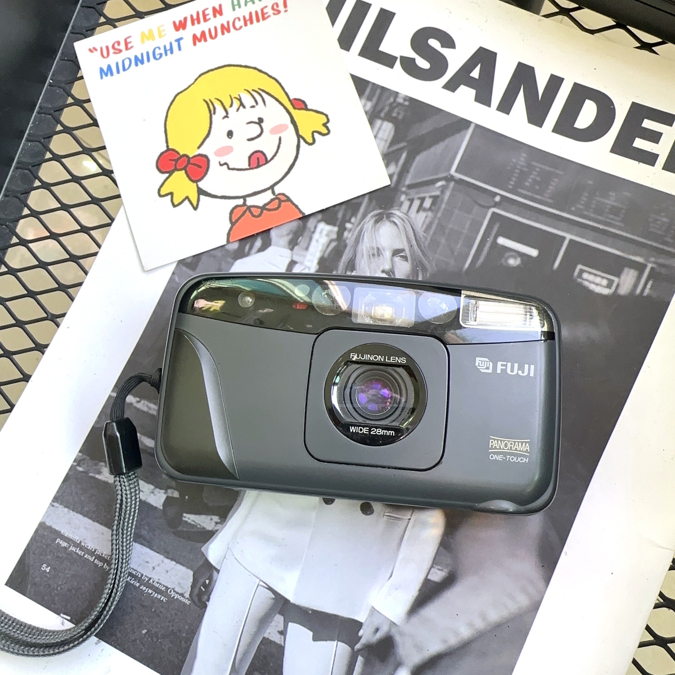 FUJI FUJI CARDIA MINI EVERYDAY OP 듀얼 DL600 고정 초점 필름 카메라 권장