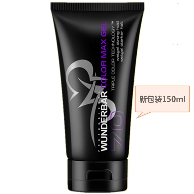 德国WUNDERBAR温德芭啫喱膏持久定型超硬啫喱水背头碎发卷发特硬