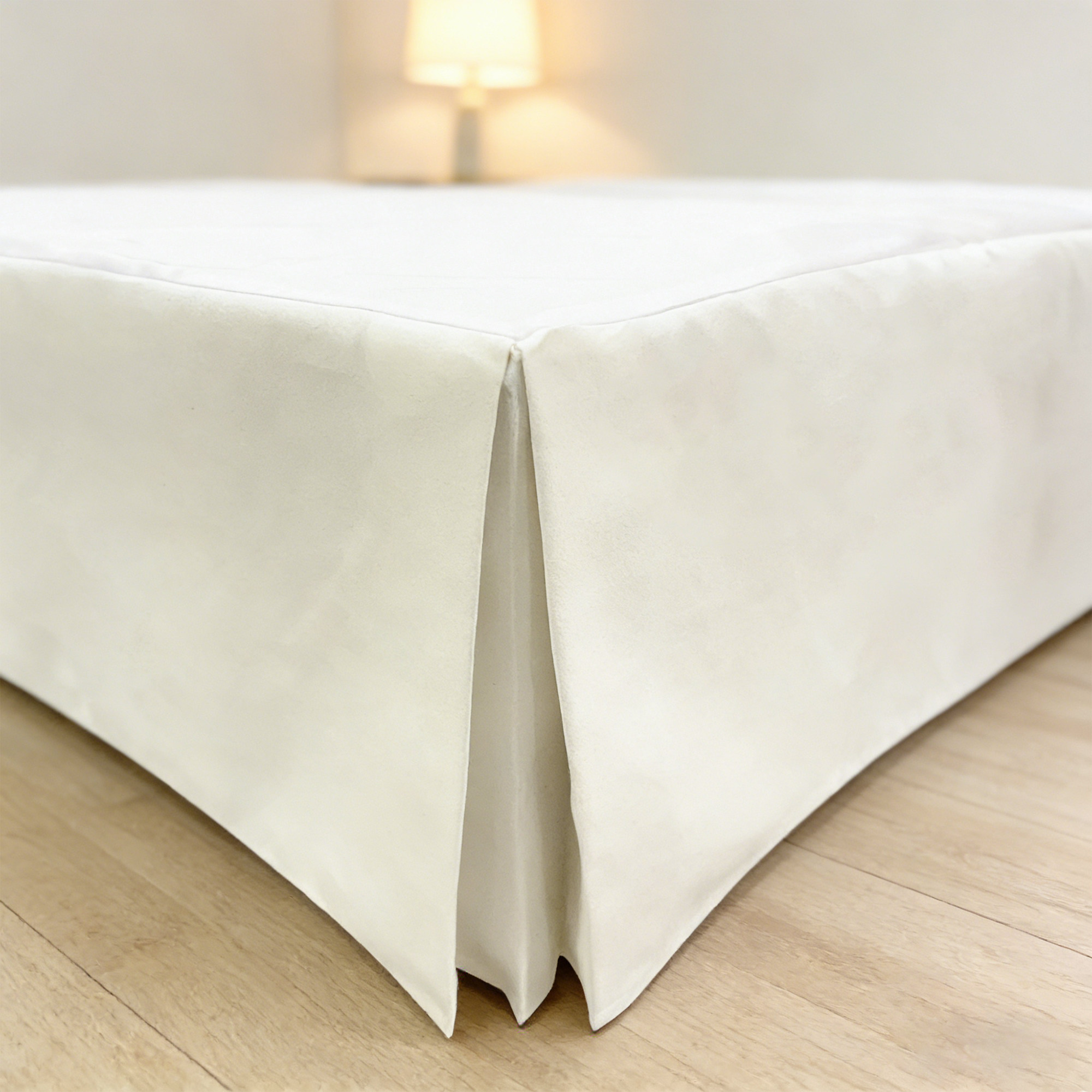 可定制颜色尺寸高档涤棉帆布防滑床裙宾馆酒店专用床裙工厂直营店