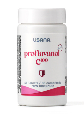 美国usana优莎娜葡萄籽精华C100加版原花青素OPC毛细血管健康