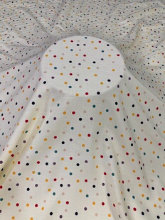 A类100棉绵绸布料宝宝用品床单睡衣家居服装面料透气柔软棉人造棉