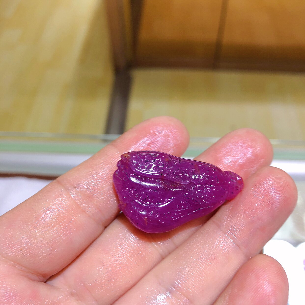 非洲矿区无优化无烧红宝石挂件吊坠富贵百财幸运石贴吧专柜正品