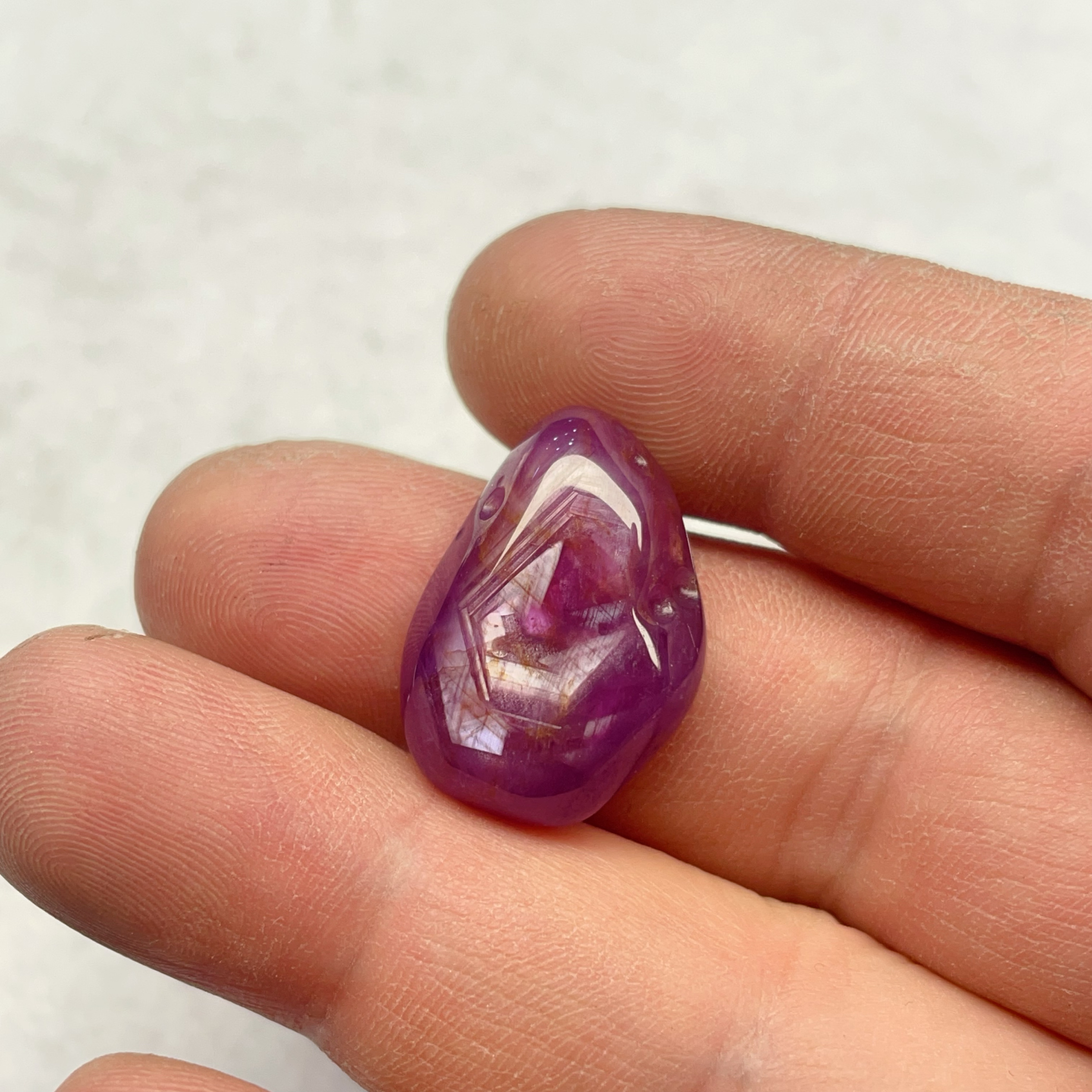 天然红宝石原石吊坠戒面紫红色一物一图无烧无优化特价包邮促销