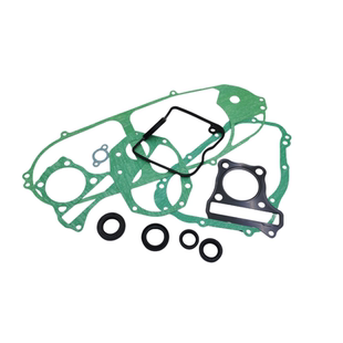 适用豪爵铃木摩托车发动机油封灵迪HJ125T 缸头胶圈垫 18大修垫