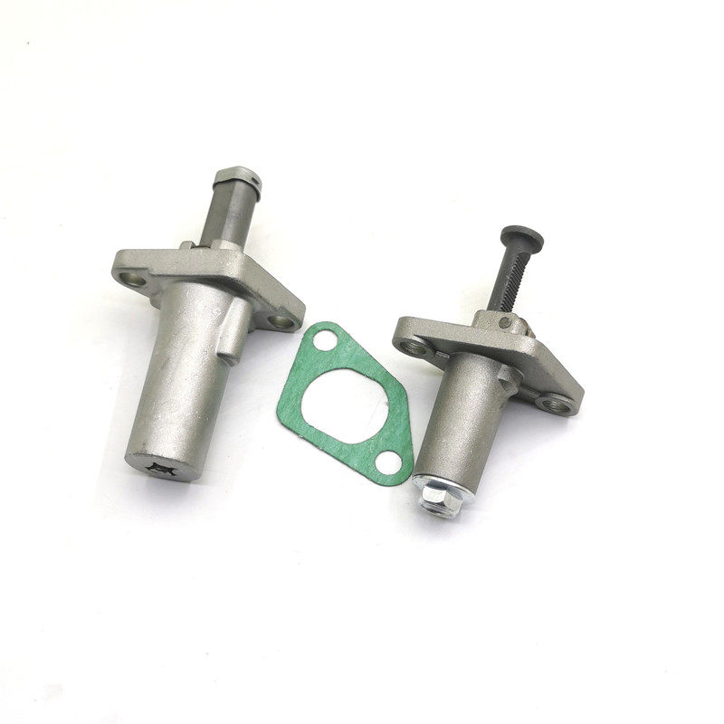 适用雅马哈JYM110弯梁摩托车时规链条涨紧器LYM110小链条顶链器